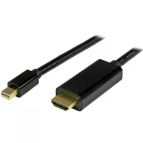 Câble DisplayPort Startech MDP2HDMM1MB 4K Ultra HD Noir 1 m de Startech, Câbles DisplayPort - Réf : S7749878, Prix : 21,36 €,...