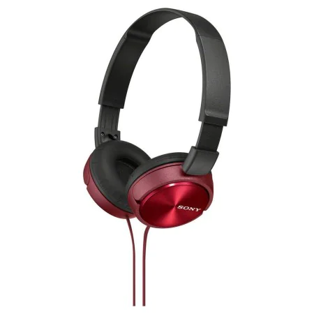 Headphones with Headband Sony MDR-ZX310AP Red by Sony, Headphones and accessories - Ref: S7749952, Price: 17,19 €, Discount: %