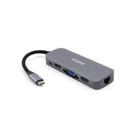 Station d'acceuil Nilox NXDSUSBC03 Gris de Nilox, Hubs USB - Réf : S7753110, Prix : 49,61 €, Remise : %