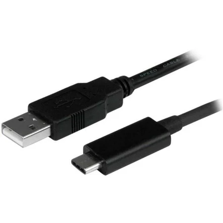 USB A zu USB-C-Kabel Startech USB2AC1M Schwarz von Startech, USB-Kabel - Ref: S7769227, Preis: 14,96 €, Rabatt: %