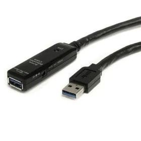 Câble USB Startech USB3AAEXT10M   USB A Noir de Startech, Câbles USB - Réf : S7769353, Prix : 130,14 €, Remise : %