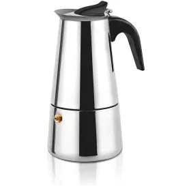 Italian Coffee Pot Haeger CP-06S.001A Stainless steel by Haeger, Stovetop Coffee Makers - Ref: S7781471, Price: 17,16 €, Disc...