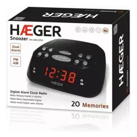 Clock-Radio Haeger RA-06B.005B Black by Haeger, Radios - Ref: S7781565, Price: 17,44 €, Discount: %