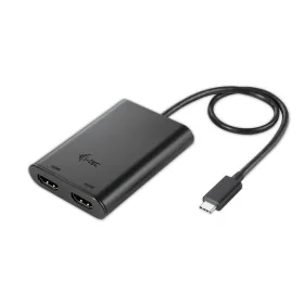 Cable USB-C a HDMI i-Tec C31DUAL Negro 4K Ultra HD de i-Tec, Adaptadores USB - Ref: S7783130, Precio: 40,52 €, Descuento: %