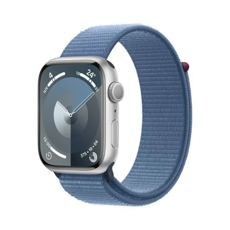 Montre intelligente Apple Watch Series 9 Bleu Argenté 1,9" 45 mm de Apple, Montres connectées - Réf : S7798511, Prix : 498,39...