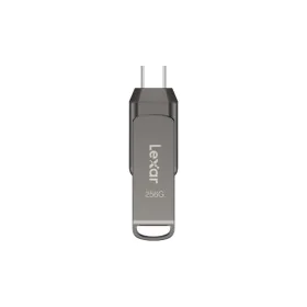 Clé USB Lexar LJDD400256G-BNQNG Gris 256 GB (1 Unité) de Lexar, Clés USB - Réf : M0308142, Prix : 31,22 €, Remise : %