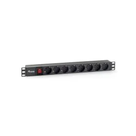 Schuko 19" 8 Way Multi-socket Adapter Equip 333283 (1,8 m) by Equip, Power Strips - Ref: S7809169, Price: 24,65 €, Discount: %