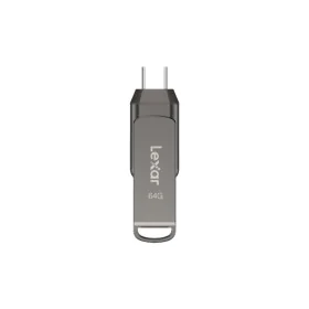 Clé USB Lexar LJDD400064G-BNQNG Gris 64 GB (1 Unité) de Lexar, Clés USB - Réf : M0308144, Prix : 12,04 €, Remise : %