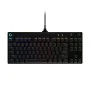 Clavier Logitech CD68998 Noir RGB LED de Logitech, Claviers - Réf : S7810593, Prix : 122,13 €, Remise : %