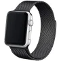 Bracelet à montre Cool Apple Watch Series 1/2/3/4/5/6/7/SE (42-44 mm) Noir de Cool, Accessoires pour smartwatches - Réf : S78...