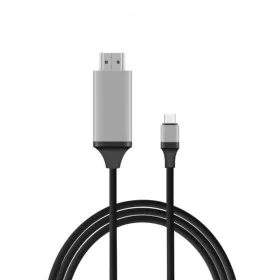 USB-C to HDMI Cable PcCom Essential 1,8 m by PcCom, USB Cables - Ref: S7813354, Price: 75,32 €, Discount: %