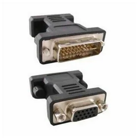 Conversor DVI 24+5 para VGA HDB 15 NANOCABLE ADAPTADOR DVI 24+5/M-VGA HDB15/H Preto de NANOCABLE, Adaptadores DVI-HDMI - Ref:...