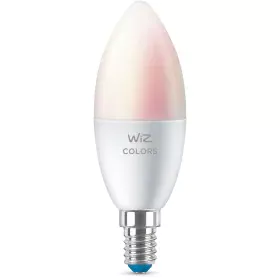 Lâmpada LED Vela 4,9 W (Equiv. 40 W) C37 E14 x2 de Wiz, Lâmpadas Wi-Fi - Ref: S7814531, Preço: 39,47 €, Desconto: %