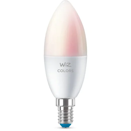 Lampe LED Vela 4,9 W (Equiv. 40 W) C37 E14 x2 de Wiz, Ampoules Wi-Fi - Réf : S7814531, Prix : 39,47 €, Remise : %