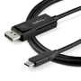 Adaptador USB C a DisplayPort Startech Cable de 1m USB-C a DisplayPort 1.4 - Convertidor Bidireccional Adaptador de Vídeo USB...