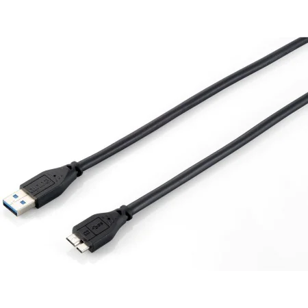 Cavo USB 3.0 A con Micro USB B Equip 128397 Nero 1,8 m di Equip, Cavi USB - Rif: S7816090, Prezzo: 17,85 €, Sconto: %