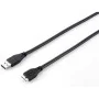 Cable USB 3.0 A a Micro USB B Equip 128397 Negro 1,8 m de Equip, Cables USB - Ref: S7816090, Precio: 17,85 €, Descuento: %