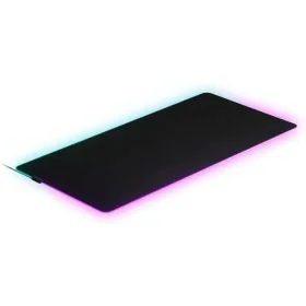 Tapis Antidérapant SteelSeries QcK Prism Cloth Noir de SteelSeries, Accessoires pour claviers et souris - Réf : S7818728, Pri...