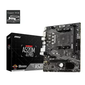 Motherboard MSI 7C96-001R mATX AMD A520 AMD AM4 von MSI, Hauptplatinen - Ref: S7822024, Preis: 64,01 €, Rabatt: %