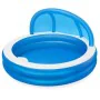 Piscina Hinchable para Niños Bestway 241 x 241 x 140 cm Azul Blanco de Bestway, Piscinas hinchables - Ref: D1400424, Precio: ...