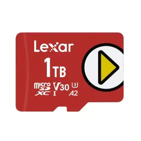 Carte Micro SD Lexar LMSPLAY001T-BNNNG 1 TB de Lexar, Cartes mémoire - Réf : M0308333, Prix : 110,21 €, Remise : %