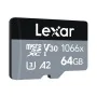 Micro SD Card Lexar Professional 1066x 64 GB by Lexar, Memory cards - Ref: M0308346, Price: 14,11 €, Discount: %