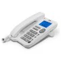 Landline Telephone SPC 3608B LCD Blue White by SPC, Analogue telephones - Ref: S7829928, Price: 30,18 €, Discount: %