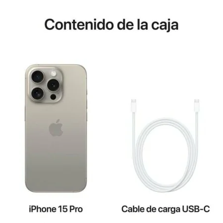 Smartphone Apple iPhone 15 Pro 6,1" 256 GB Titânio de Apple, Telemóveis e smartphones livres - Ref: S7830681, Preço: 1,00 €, ...