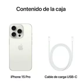 Smartphone Apple iPhone 15 Pro 6,1" 128 GB Branco de Apple, Telemóveis e smartphones livres - Ref: S7831267, Preço: 1,00 €, D...