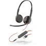 Auriculares com microfone Plantronics Blackwire C3225 Preto de Plantronics, Auriculares e acessórios - Ref: S7835062, Preço: ...