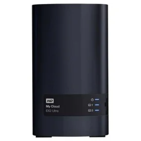 Armazenamanto em Rede NAS Western Digital My Cloud EX2 Ultra Preto Marvell ARMADA 385 de Western Digital, Discos rígidos sóli...