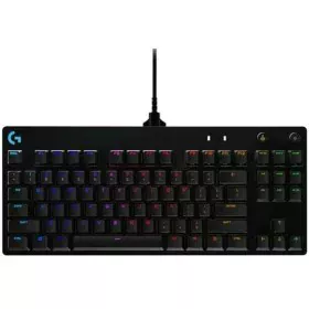 Teclado Gaming Logitech 920-010592 Negro Qwerty Italiano de Logitech, Teclados - Ref: S7838053, Precio: 144,41 €, Descuento: %