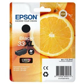 Cartouche d'encre originale Epson 33XL Noir de Epson, Toners et encre pour imprimante - Réf : S7838406, Prix : 32,98 €, Remis...