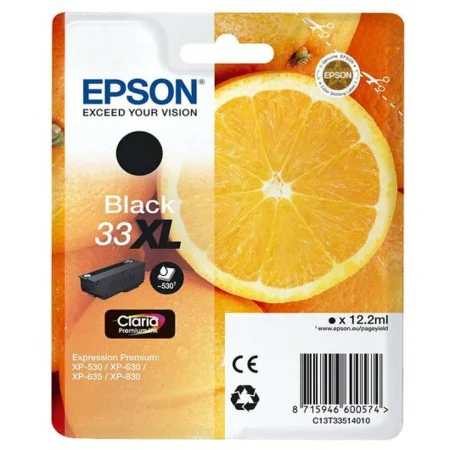 Original Ink Cartridge Epson 33XL Black by Epson, Printer toners and inks - Ref: S7838406, Price: 32,98 €, Discount: %