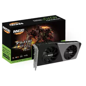 Carte Graphique INNO3D GEFORCE RTX 4070 Ti SUPER TWIN X2 16 GB GDDR6 GeForce RTX 4070 Ti de INNO3D, Cartes graphiques - Réf :...