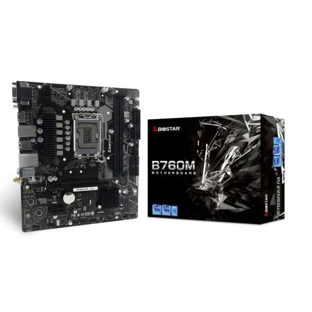 Motherboard Biostar B760MX2-E D4 Intel B760 LGA 1700 by Biostar, Base plates - Ref: S7841141, Price: 110,15 €, Discount: %