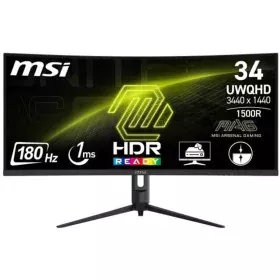 Écran MSI MAG 342CQR E2 34" 180 Hz de MSI, Ecrans PC - Réf : S7841187, Prix : 461,83 €, Remise : %