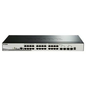 Schalter für das Netz mit Schaltschrank D-Link DGS-1510-28P 28 Puertos RJ45 92 Gbit/s SFP Blau Schwarz von D-Link, HDMI-Kabel...