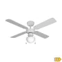 Ventilador de Techo con Luz EDM 33800 Caribe Blanco 50 W de EDM, Ventiladores de techo con lámpara - Ref: S7900596, Precio: 6...