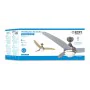 Ventilateur de Plafond avec Lumière EDM Egeo 60 W Chrome de EDM, Ventilateurs de plafond avec lampe intégrée - Réf : S7900600...