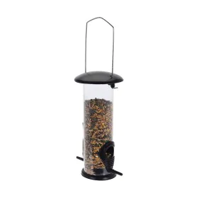 Mangeoire pour oiseaux Progarden Cylindre Noir (Ø 6,4 x 25 cm) de Progarden, Mangeoires - Réf : S7900642, Prix : 6,64 €, Remi...