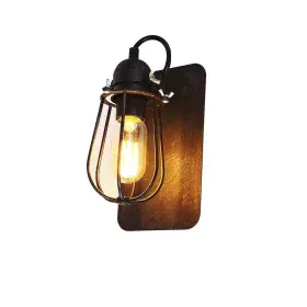 Luz de Parede EDM 32101 Preto 60 W de EDM, Apliques de exterior - Ref: S7900749, Preço: 47,63 €, Desconto: %