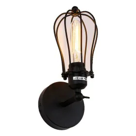 Luz de Parede EDM Vintage 11 x 16 x 32 cm Preto Metal 220-240 V 60 W de EDM, Candeeiros de parede - Ref: S7900753, Preço: 24,...