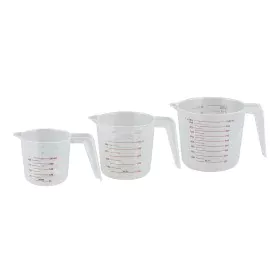 Messbecher 250 ml 500 ml 1 L Polypropylen (3 Stücke) von BigBuy Cooking, Messbecher & Maße - Ref: S7900795, Preis: 5,89 €, Ra...