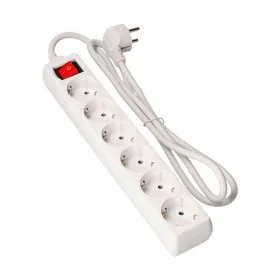 Regleta Enchufes 6 Tomas con Interruptor EDM Schuko (5 m) de EDM, Regletas - Ref: S7900856, Precio: 14,07 €, Descuento: %