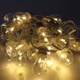 Wreath of LED Balls Party Lighting Vintage Soft green 12,5 m by Party Lighting, Outdoor String Lights - Ref: S7901269, Price:...