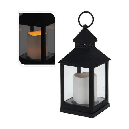 Lantern Black Metal (3 Units) by BigBuy Home, Lanterns - Ref: S7901277, Price: 7,20 €, Discount: %