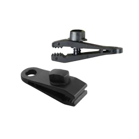 Set di morsetti per tende e teloni Bensontools Clip Nero 4 Unità Ø 0,27 x 8 x 3 cm di Bensontools, Sovratelo per tenda - Rif:...