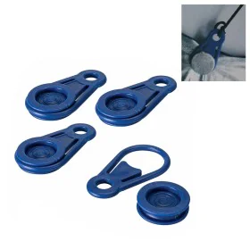 Jeu de pinces pour auvents et bâches Bensontools Trombone Bleu 6 Unités Ø 0,44 x 8,3 cm de Bensontools, Bâches - Réf : S79014...