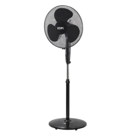 Freestanding Fan EDM Black 45 W by EDM, Pedestal Fans - Ref: S7901638, Price: 33,34 €, Discount: %